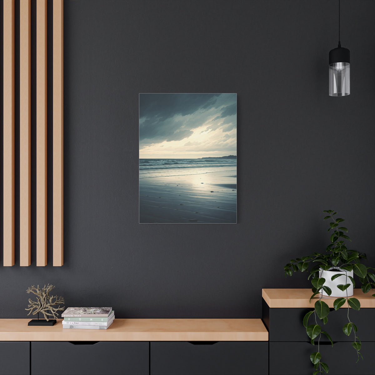 Stormlight Shoreline Calm Wall Art & Canvas Prints