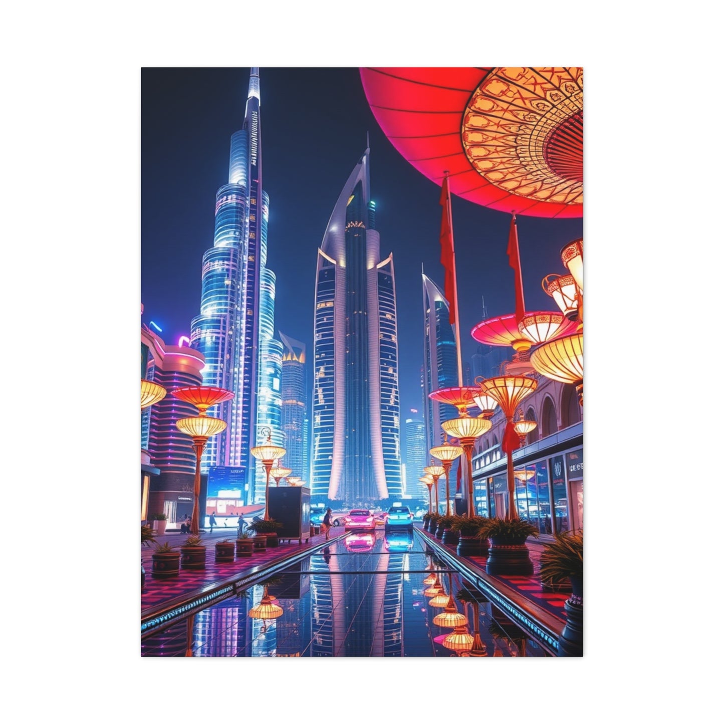 Dubai Art Luxury Canvas Wall Art & Canvas Print