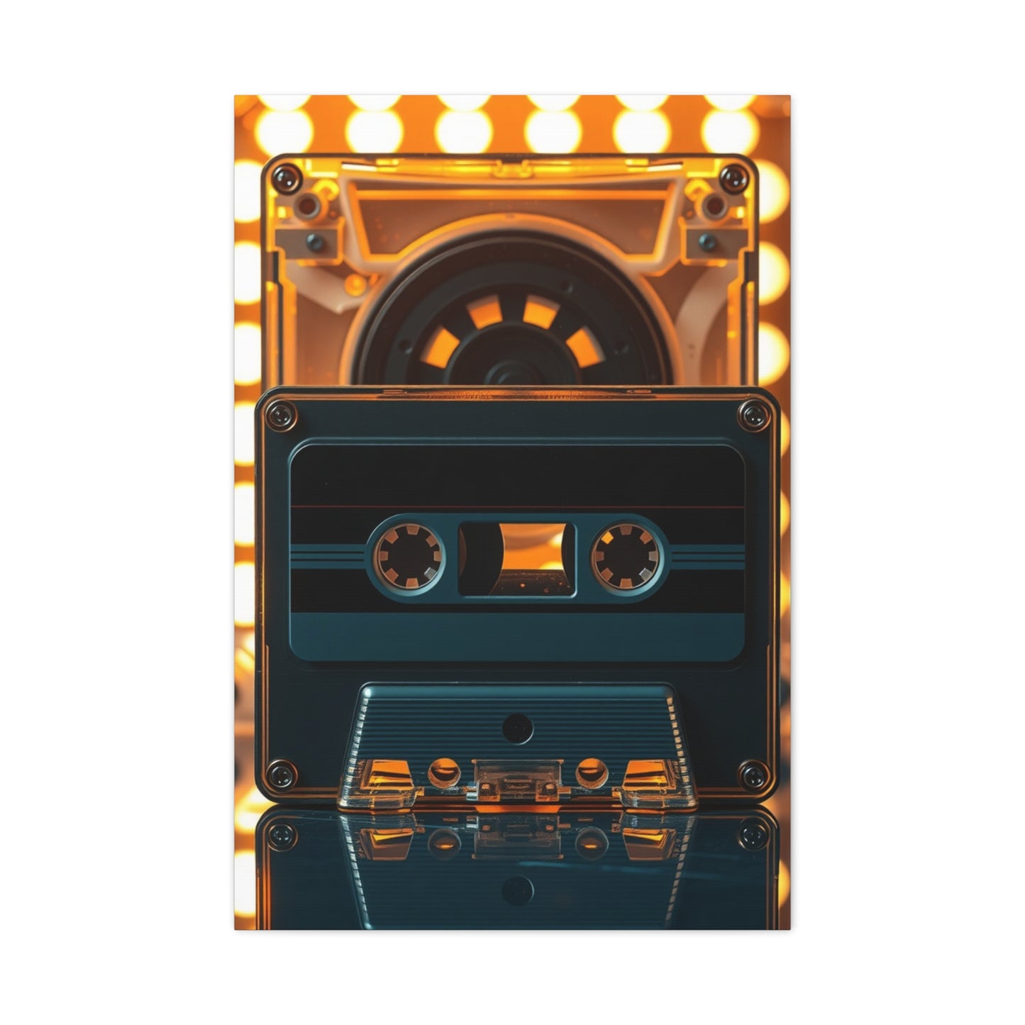 Vision Cassette Tapes Art Art Wall Art & Canvas Print