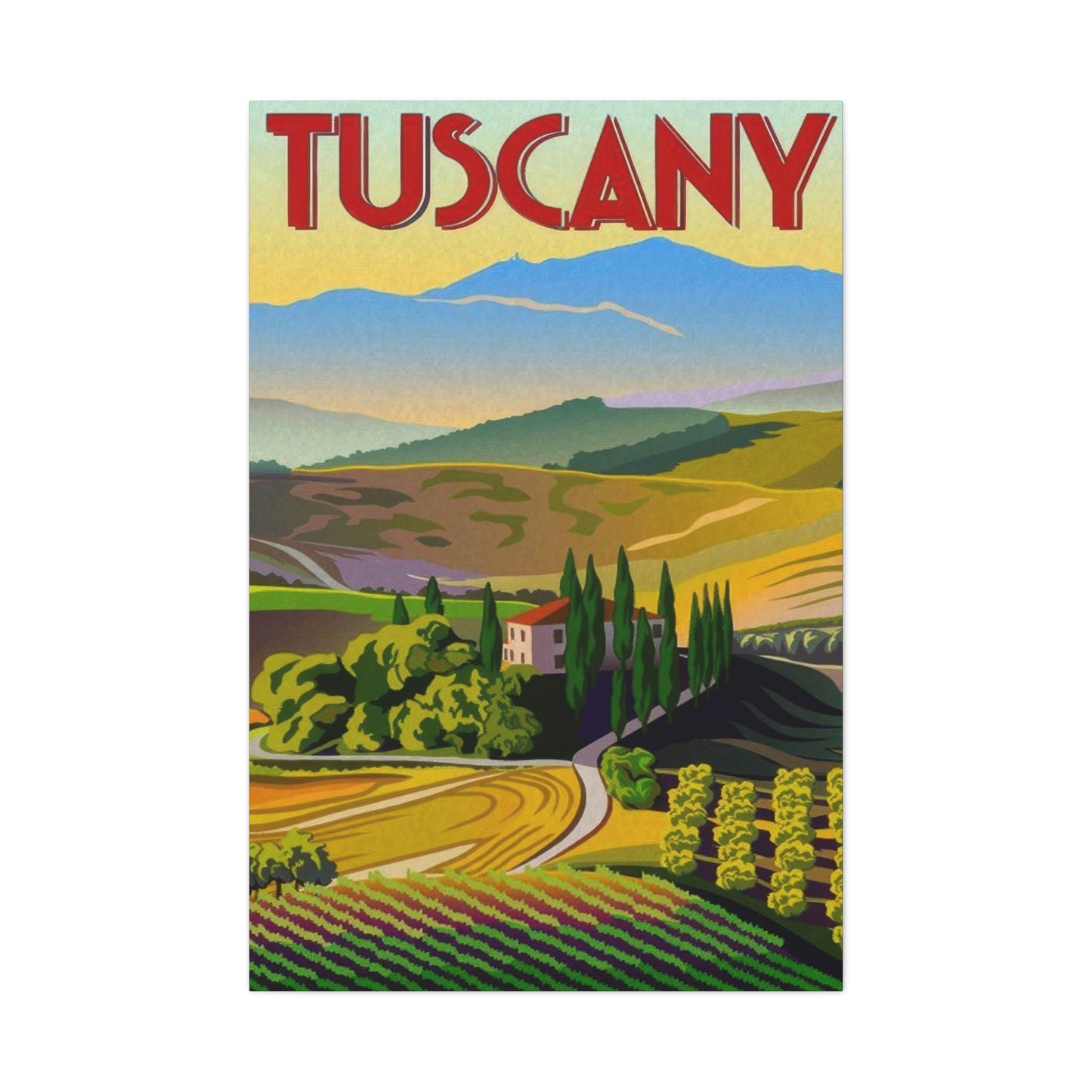 Tuscany Fields Italy Wall Art & Canvas Prints