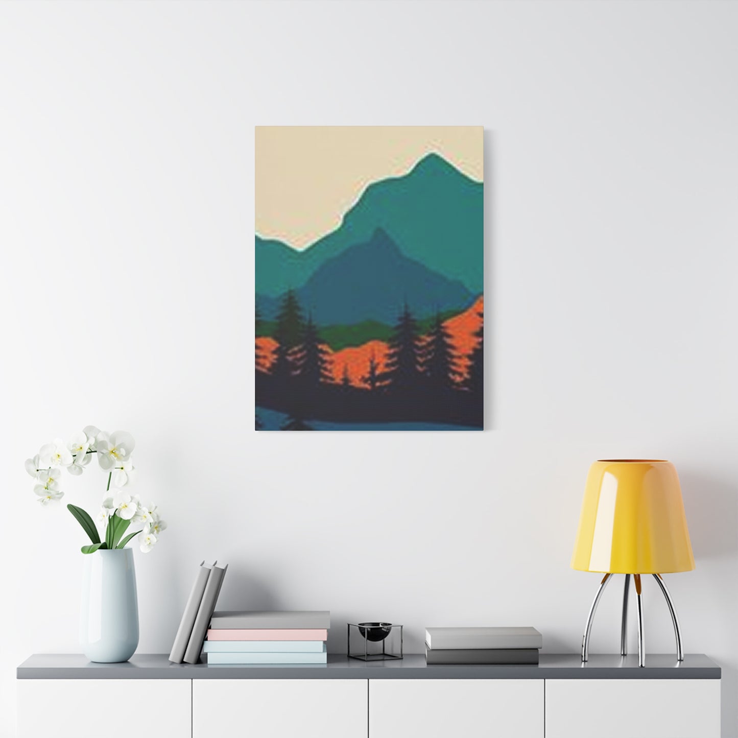 Mountain Drawing Wall Art & Canvas Prints