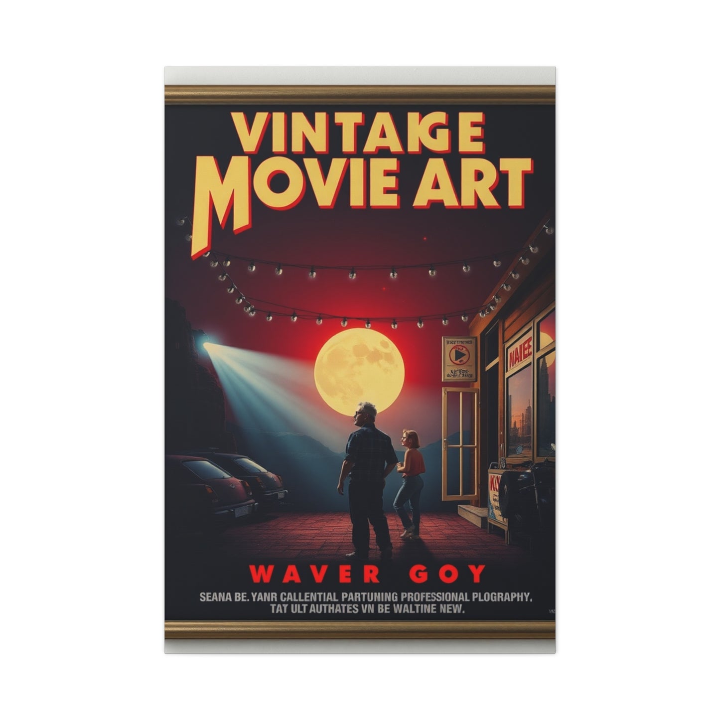 Supreme Vintage Movie Posters Art Collection Wall Art & Canvas Print