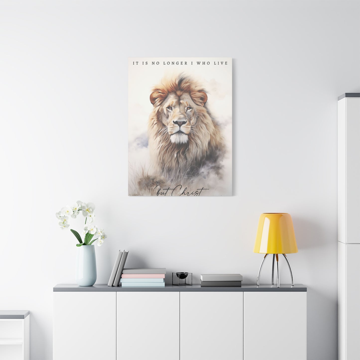 It Is No Longer I Who Live Wall Art & Canvas Prints
