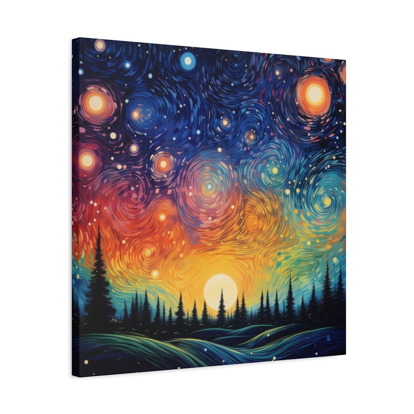 Twirly Sky Fresh Wall Art & Canvas Prints