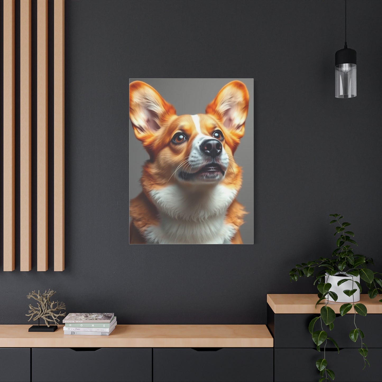 Corgi Dog Art Supreme Gallery Wall Art & Canvas Print