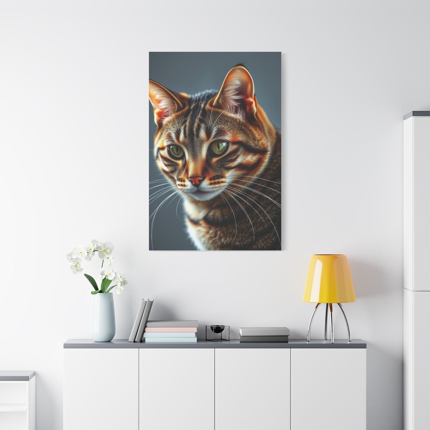 Tabby Cat Art Supreme Gallery Wall Art & Canvas Print