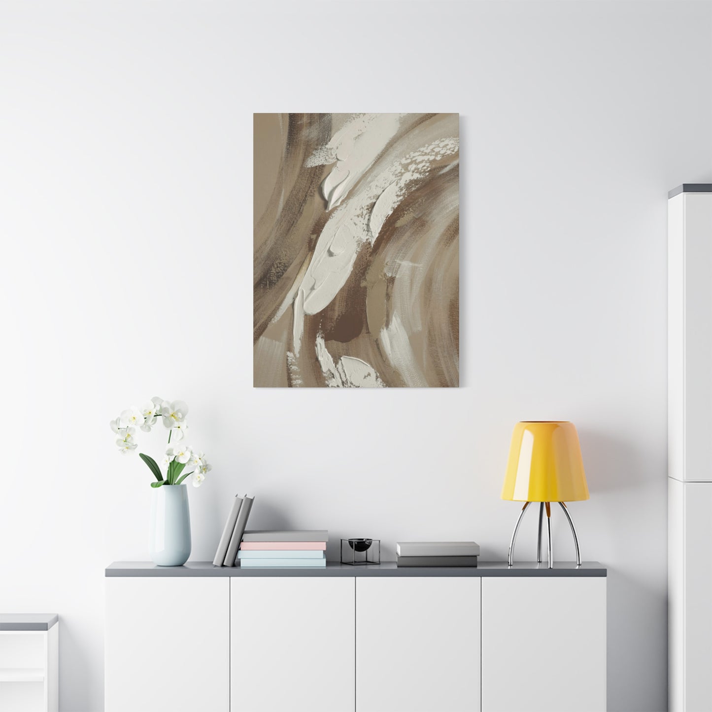Swirling Abstract Earthy Wall Art & Canvas Prints