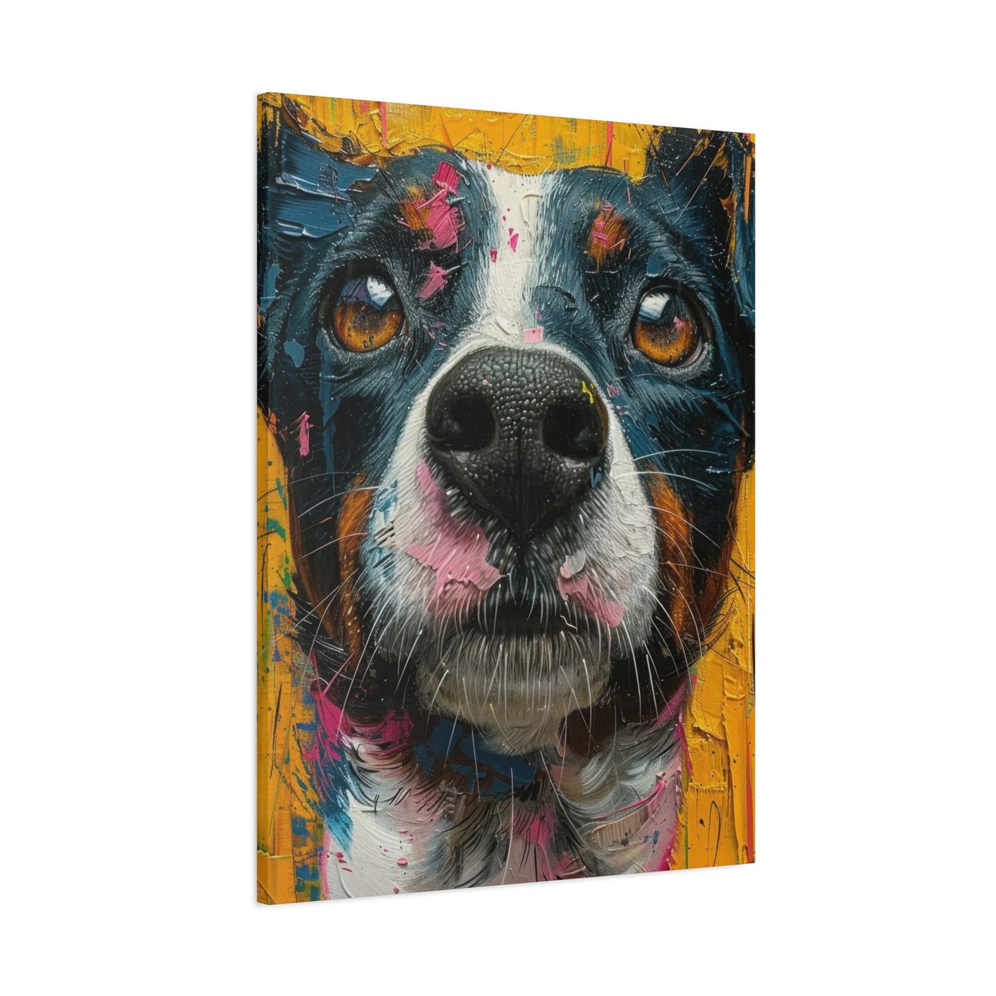 Dog Face Closeup Wall Art & Canvas Prints
