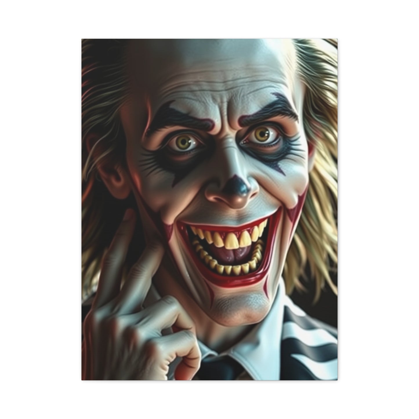 Elite Beetlejuice (Film Series) Characters Art Vision Wall Art & Canvas Print