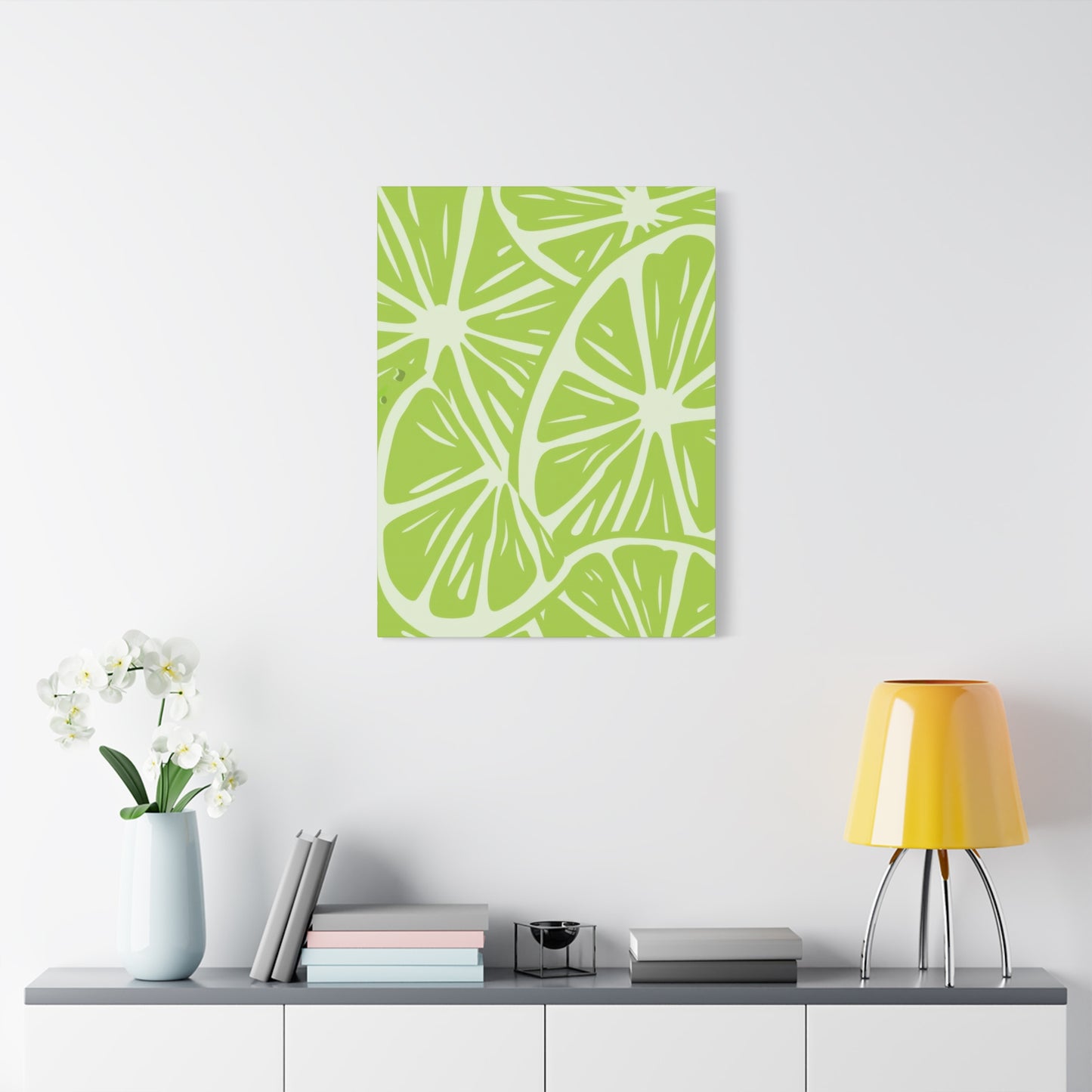 Cool Citrus Fruit Green Wall Art & Canvas Prints