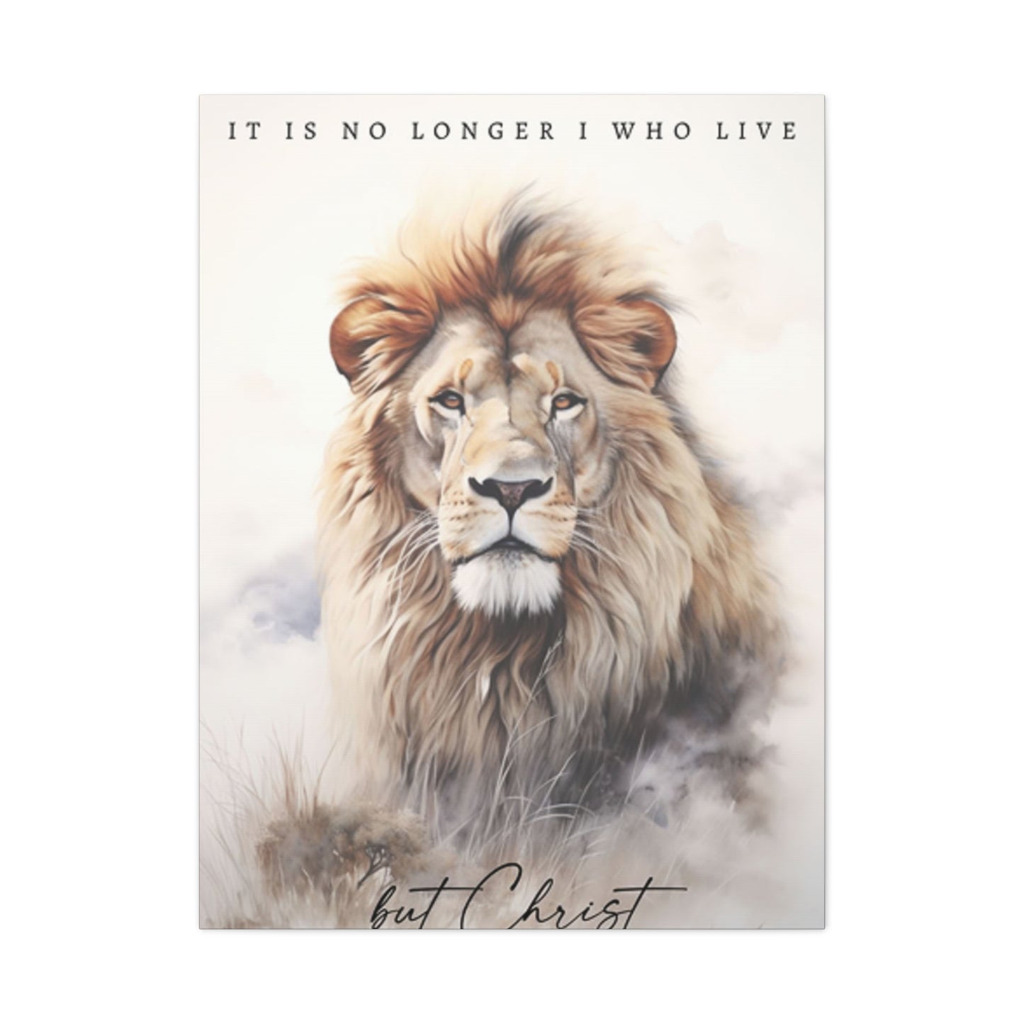 It Is No Longer I Who Live Wall Art & Canvas Prints