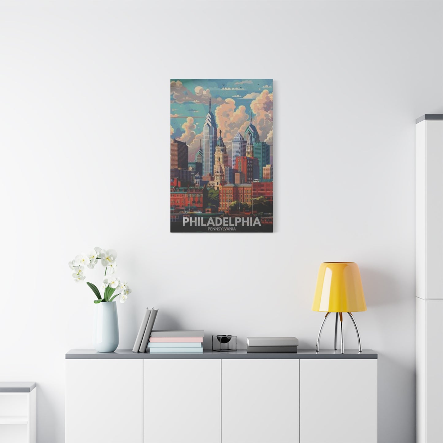 Sunny Day Of Philadelphia Wall Art & Canvas Prints