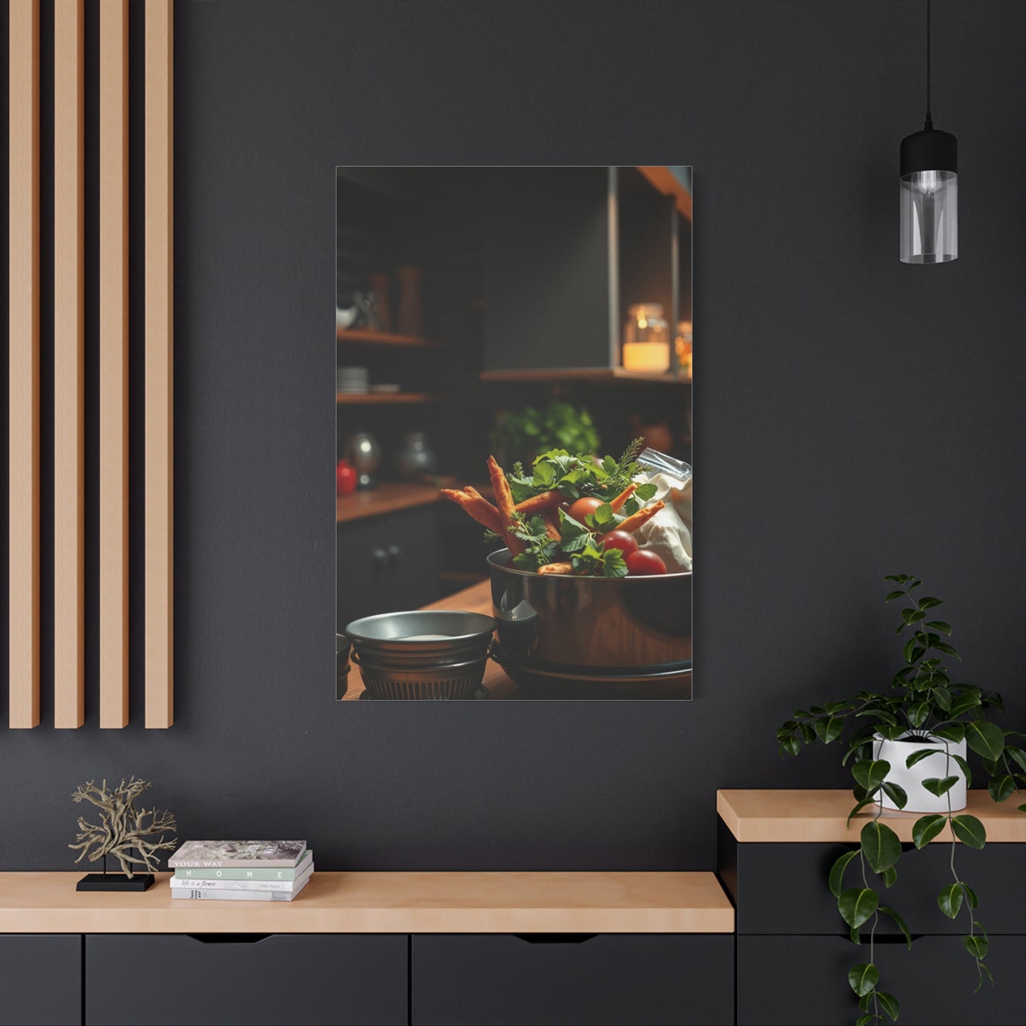 Culinary Elegance Canvas