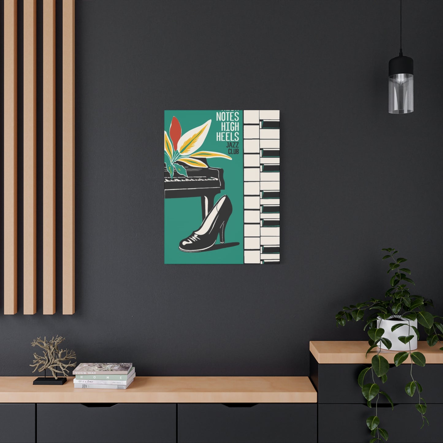High Notes High Heels Wall Art & Canvas Prints
