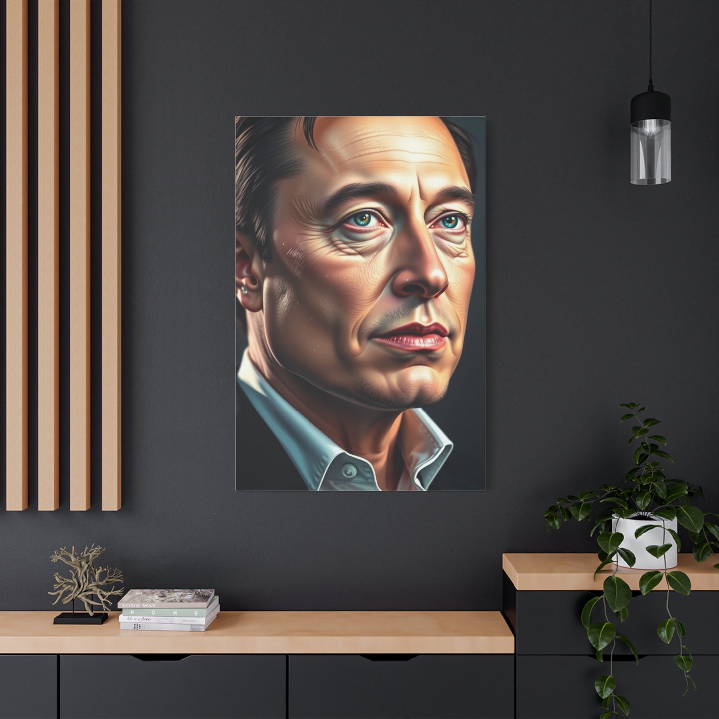 Elon Musk Art Luxury Canvas Wall Art & Canvas Print