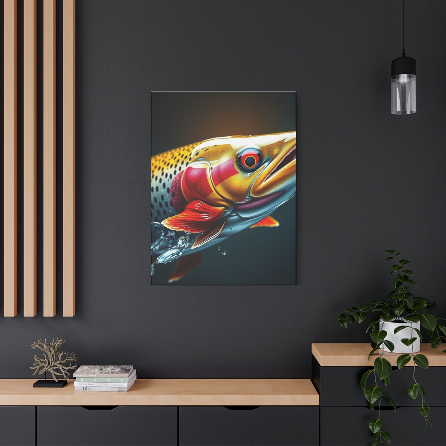 Trout Art Refined Canvas Wall Art & Canvas Print