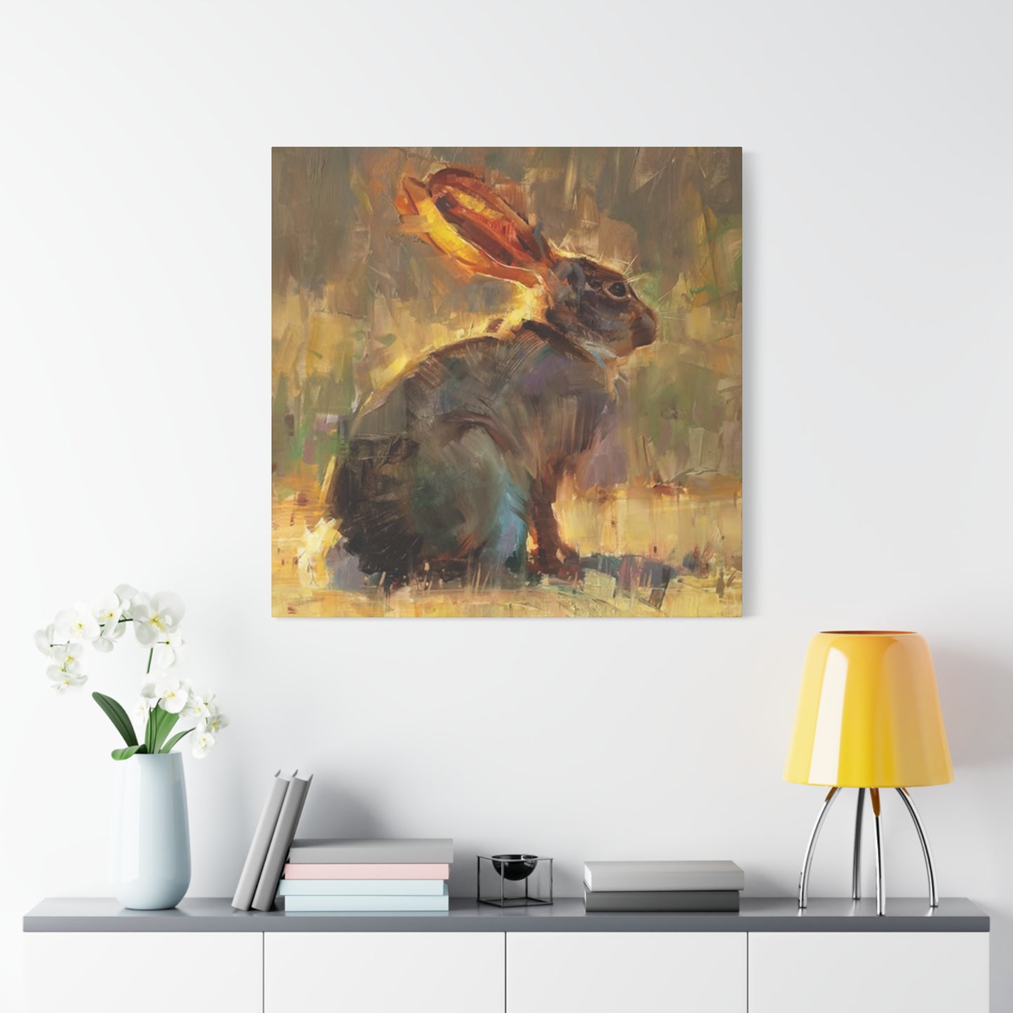 The Brown Bunny Painting Wall Art & Canvas Prints