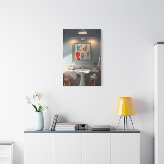 Vision Kid’s Bathroom Art Art Wall Art & Canvas Print