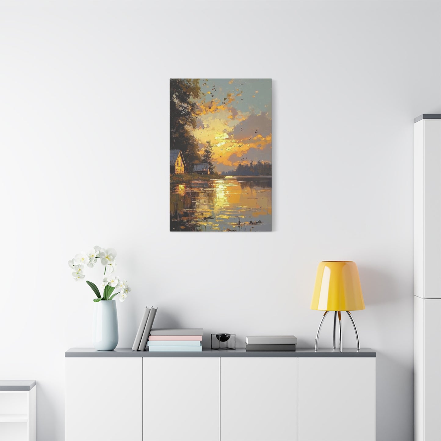 Sunset Impressionism Wall Art & Canvas Prints