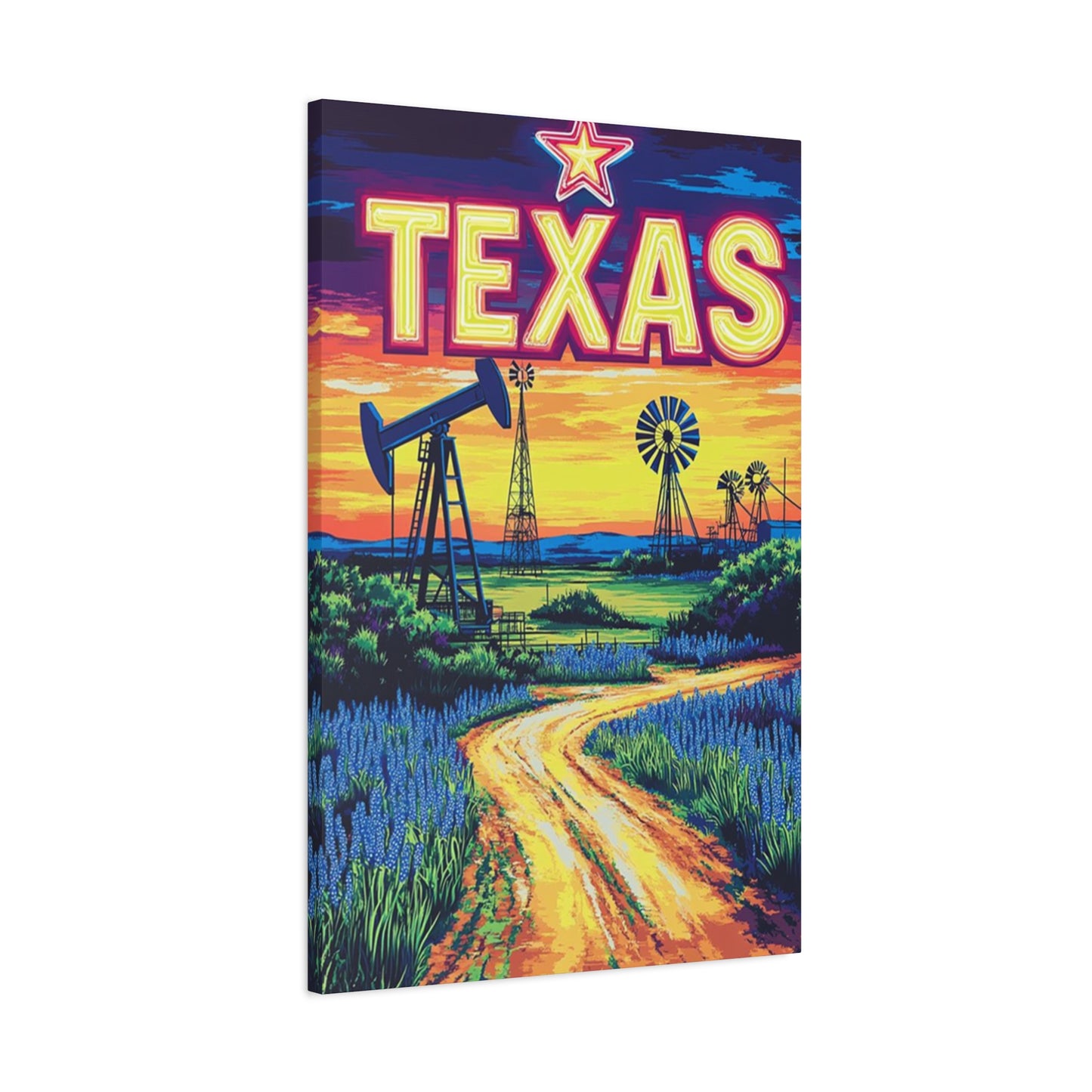 Texas Landscape Painting Wall Art & Canvas Prints