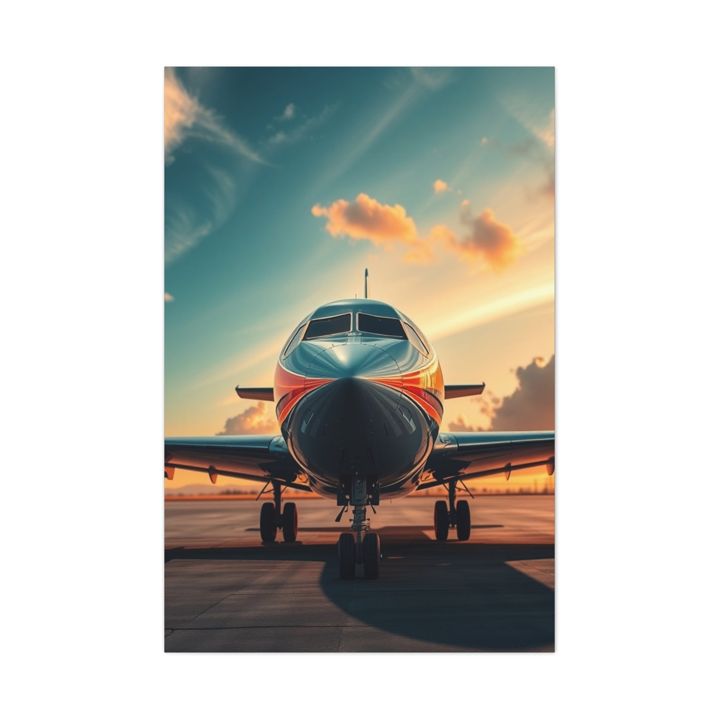 Elite Airplane Art Vision Wall Art & Canvas Print