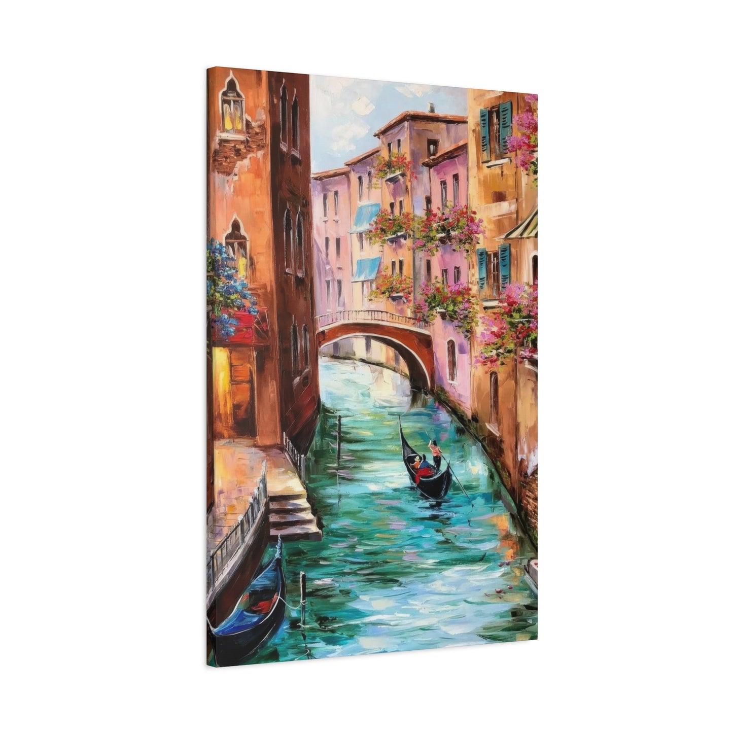Venice Italy Boat Painting Wall Art & Canvas Prints