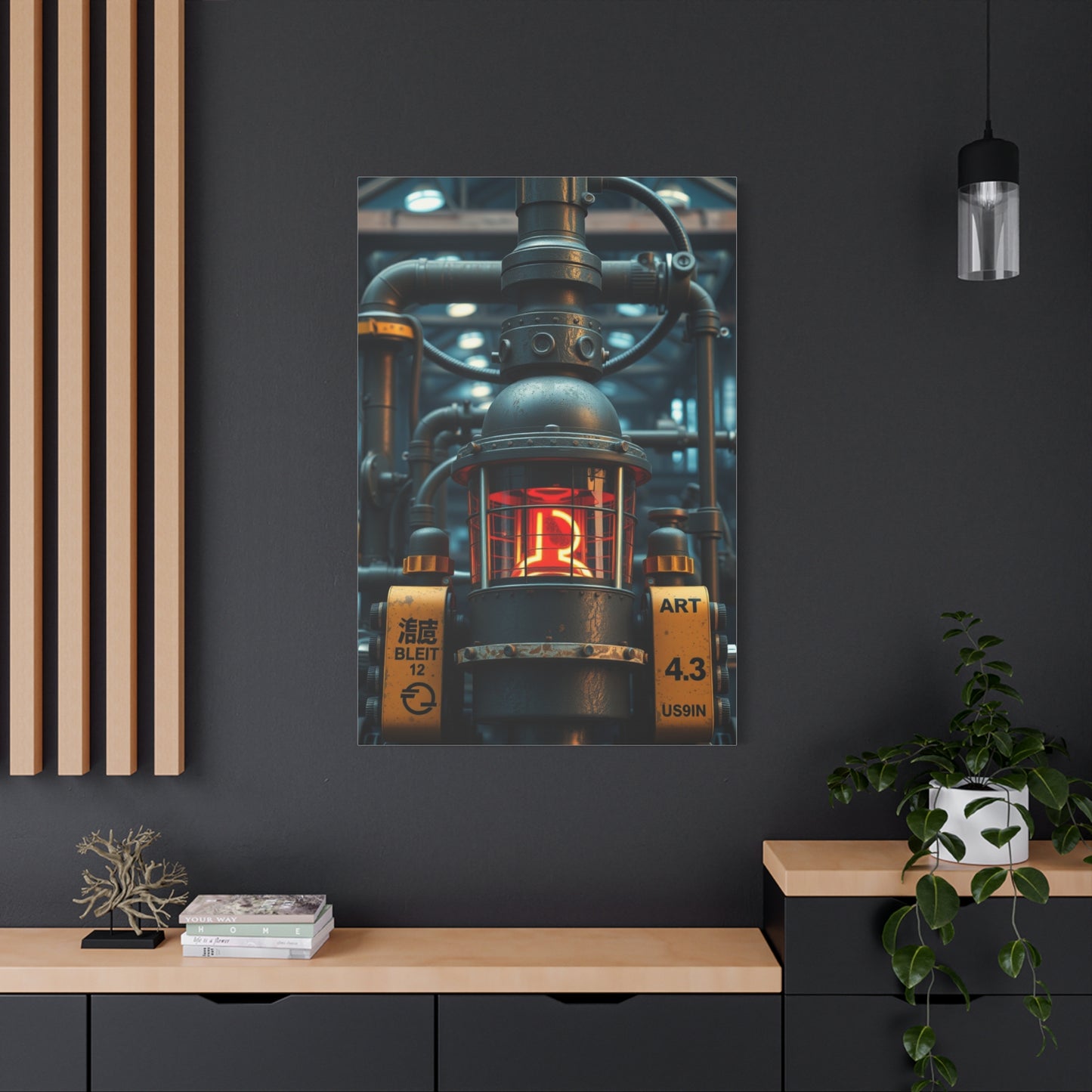 Masterpiece Industrial Art Vision Wall Art & Canvas Print