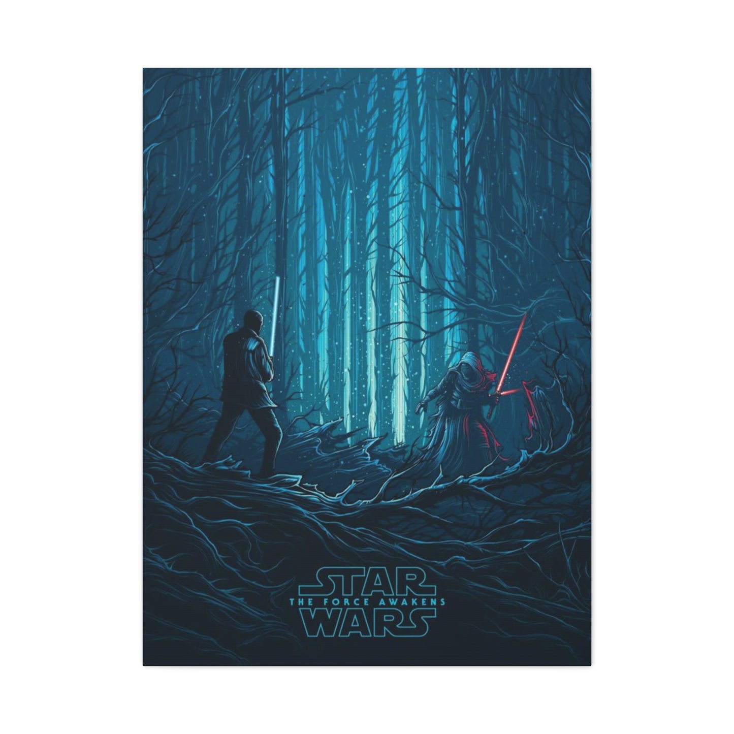 The Force Awaken Star Wars Poster Wall Art & Canvas Prints