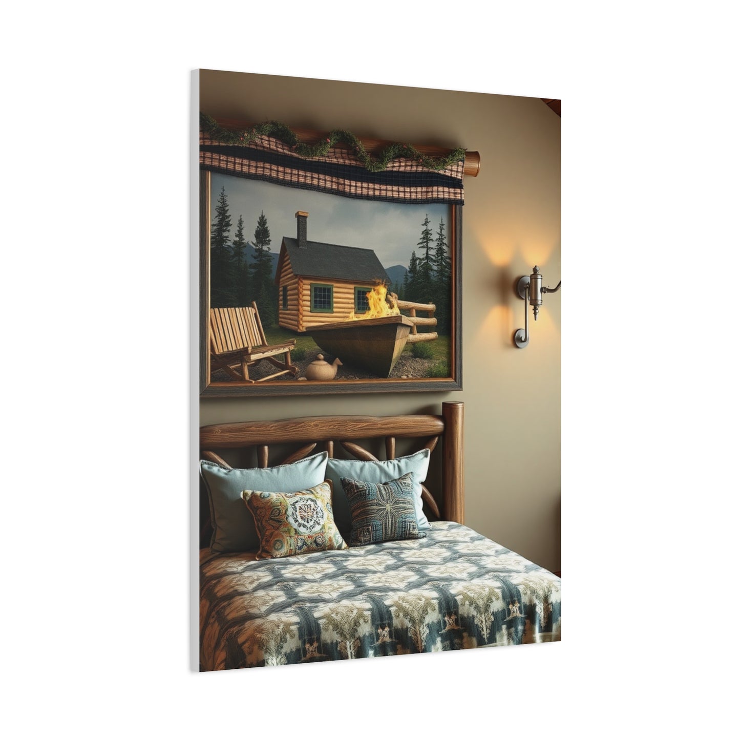 Vision Cabin & Lodge Decor Art Art Wall Art & Canvas Print