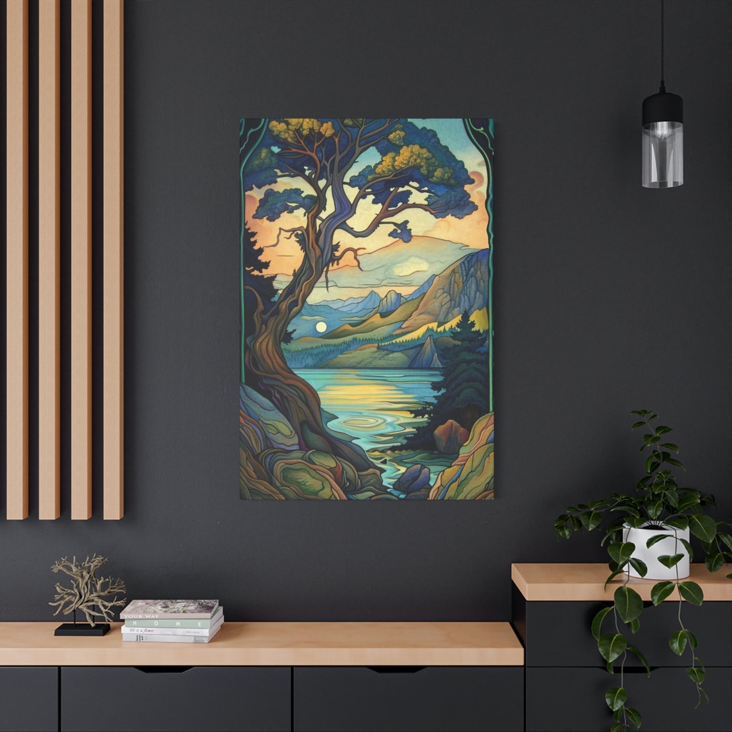 Forest River Landscape Wall Art & Canvas Prints