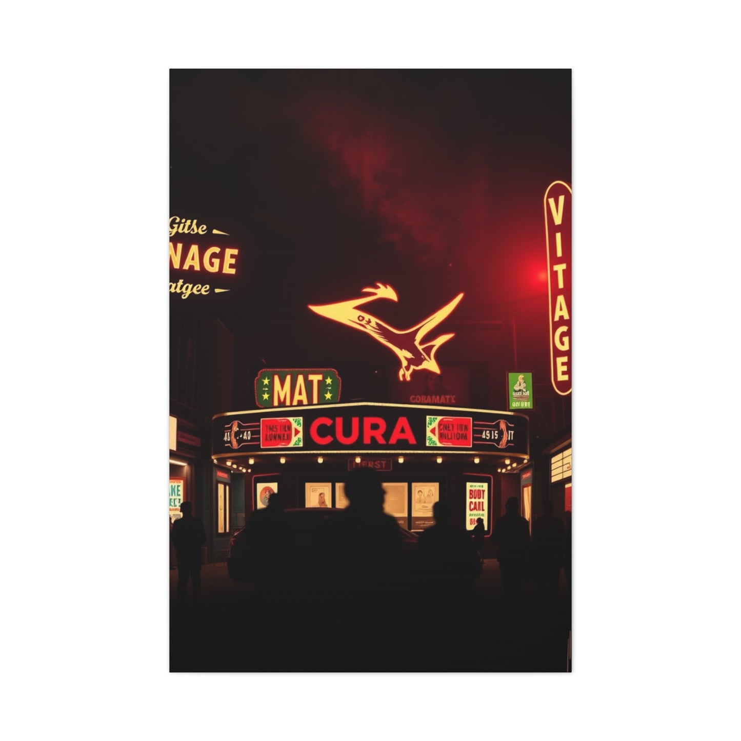 Vintage Movie Posters Art Supreme Gallery Wall Art & Canvas Print