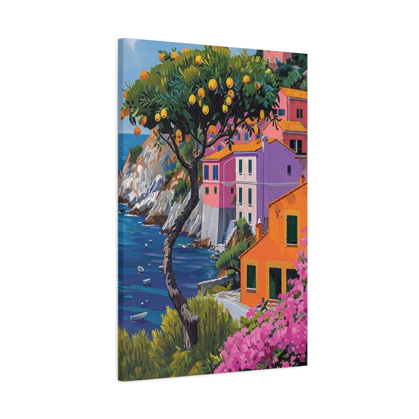 Amalfi Coast Lemon Tree Italy Wall Art & Canvas Prints