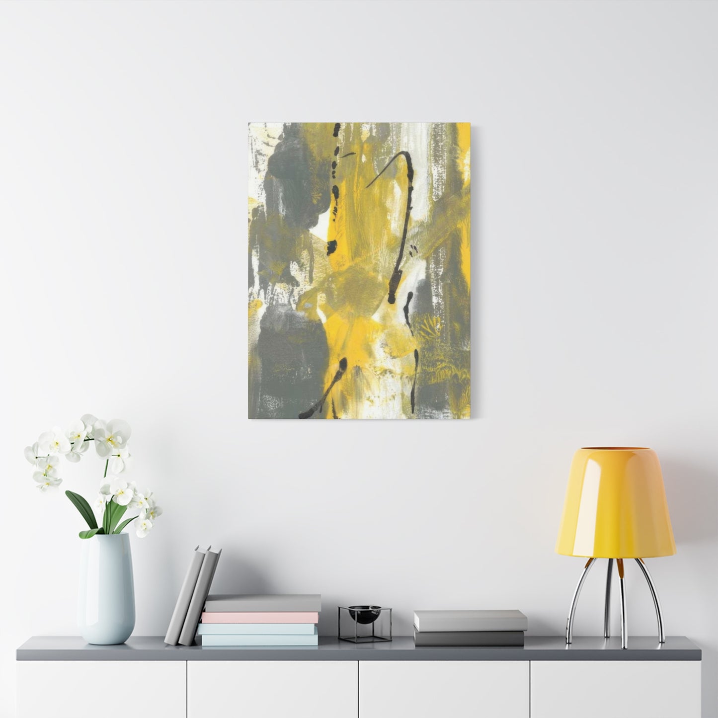 Joyce Combs Grey Movement 2 Wall Art & Canvas Prints