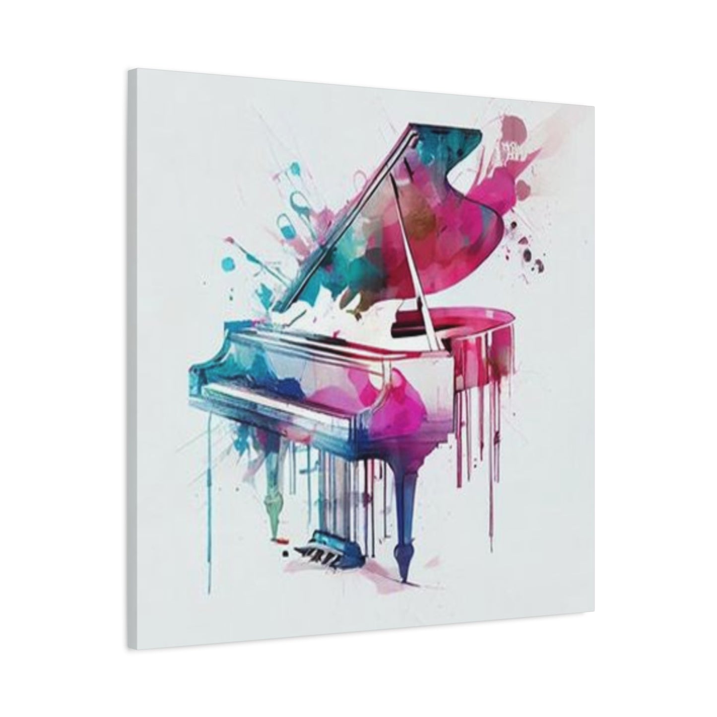 Colorful Piano Painting Wall Art & Canvas Prints