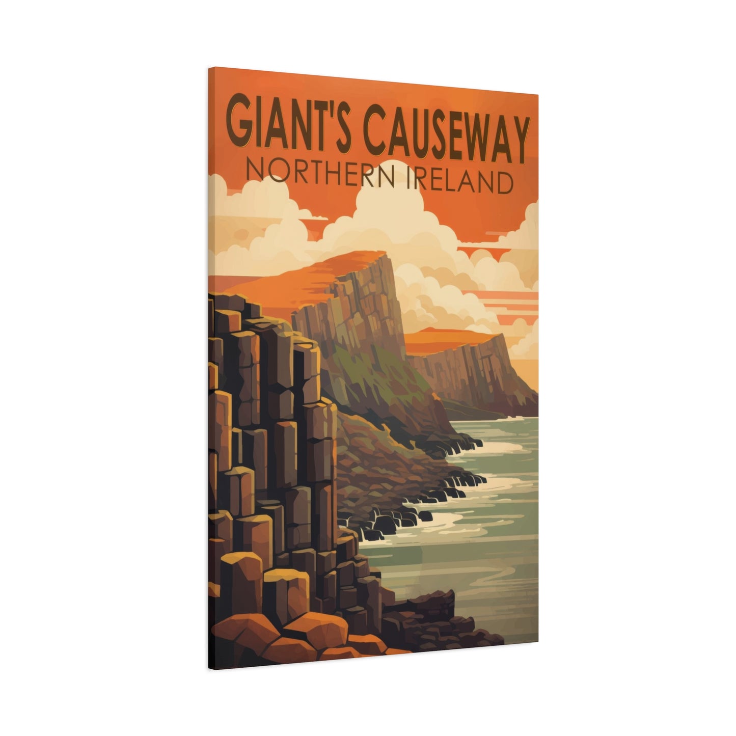 Giants Causeway Northern Ireland Wall Art & Canvas Prints