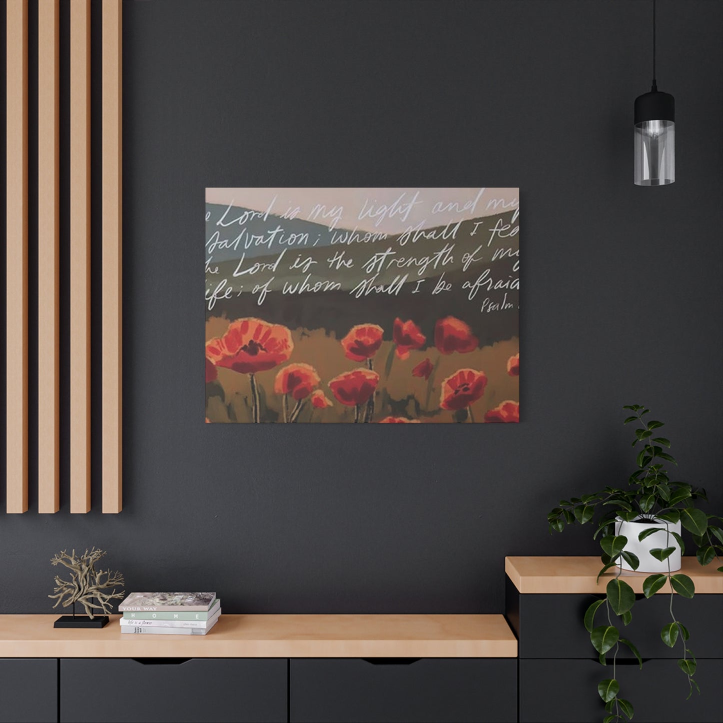 Flowers and Scripture Wall Art & Canvas Prints