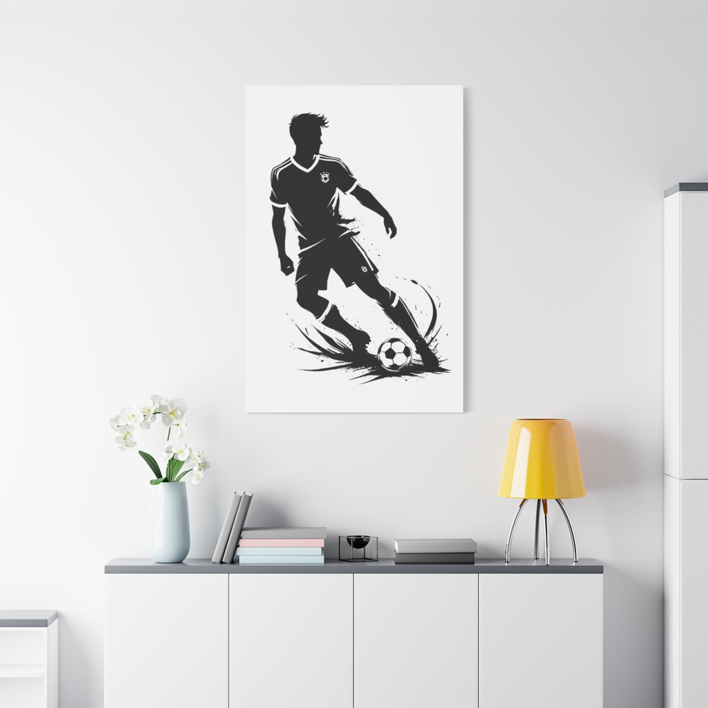 Football Player Wall Art & Canvas Prints