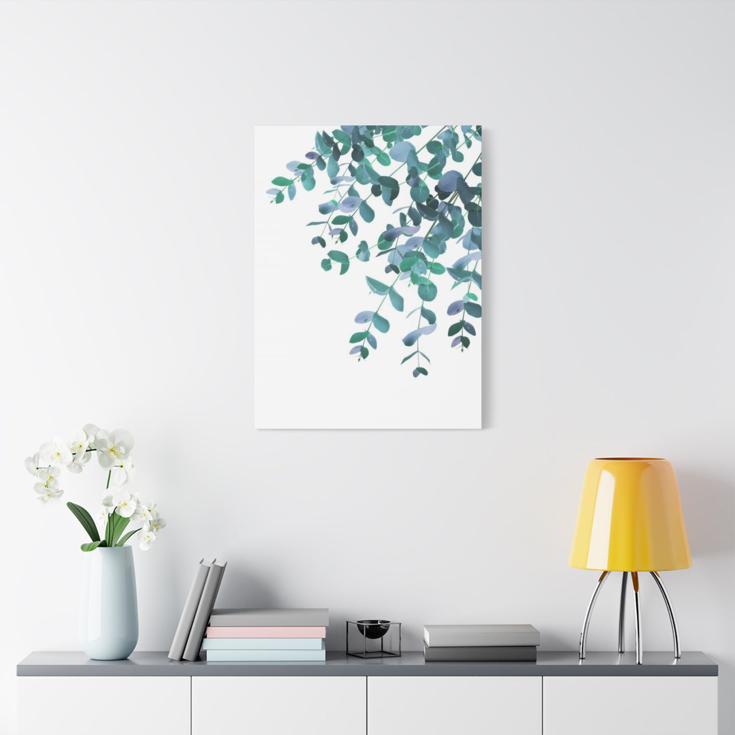 Eucalyptus Creeping Down Top Right Wall Art & Canvas Prints