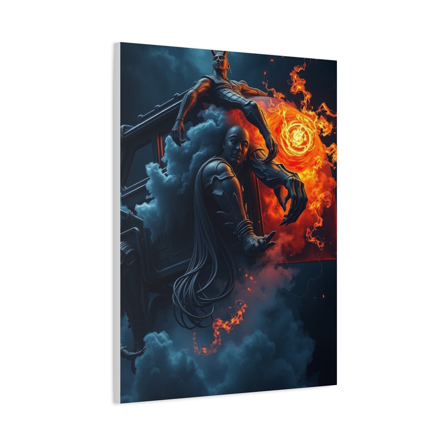 Eclipse of Turbulence Canvas