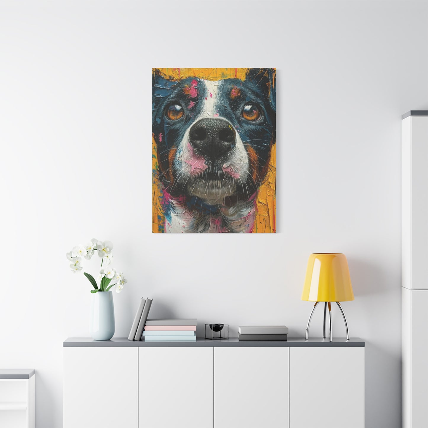 Dog Face Closeup Wall Art & Canvas Prints
