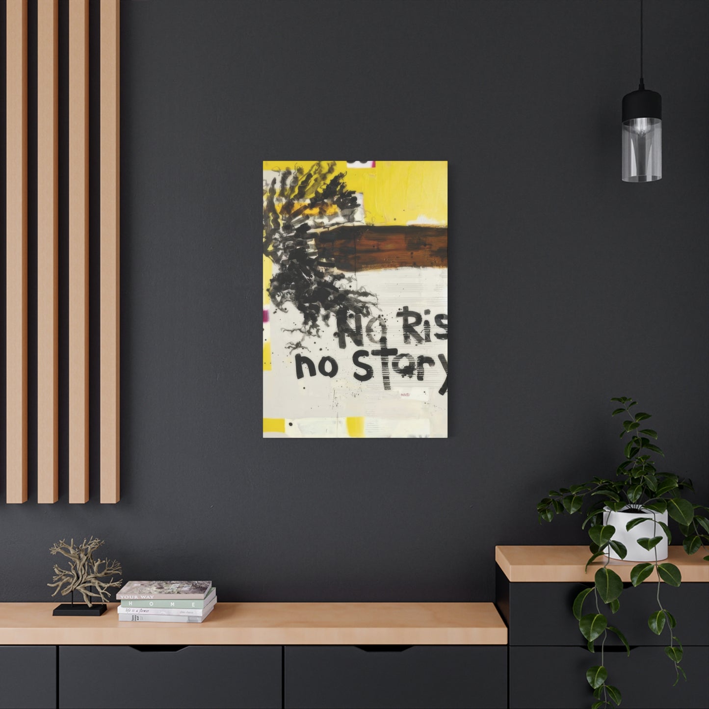 Kent Youngstrom No Risk No Story Yellow Wall Art & Canvas Prints