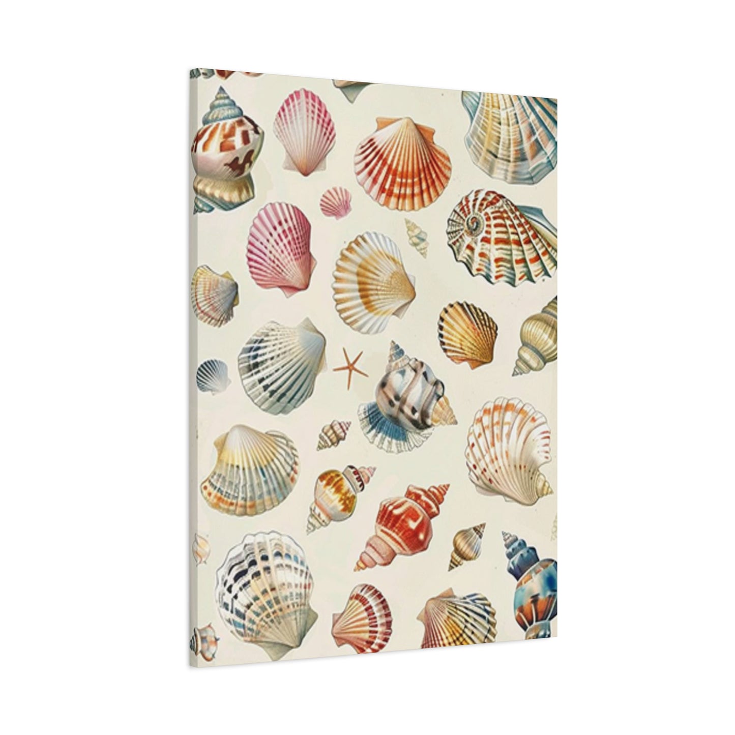 Colorful Shell Painting Wall Art & Canvas Prints