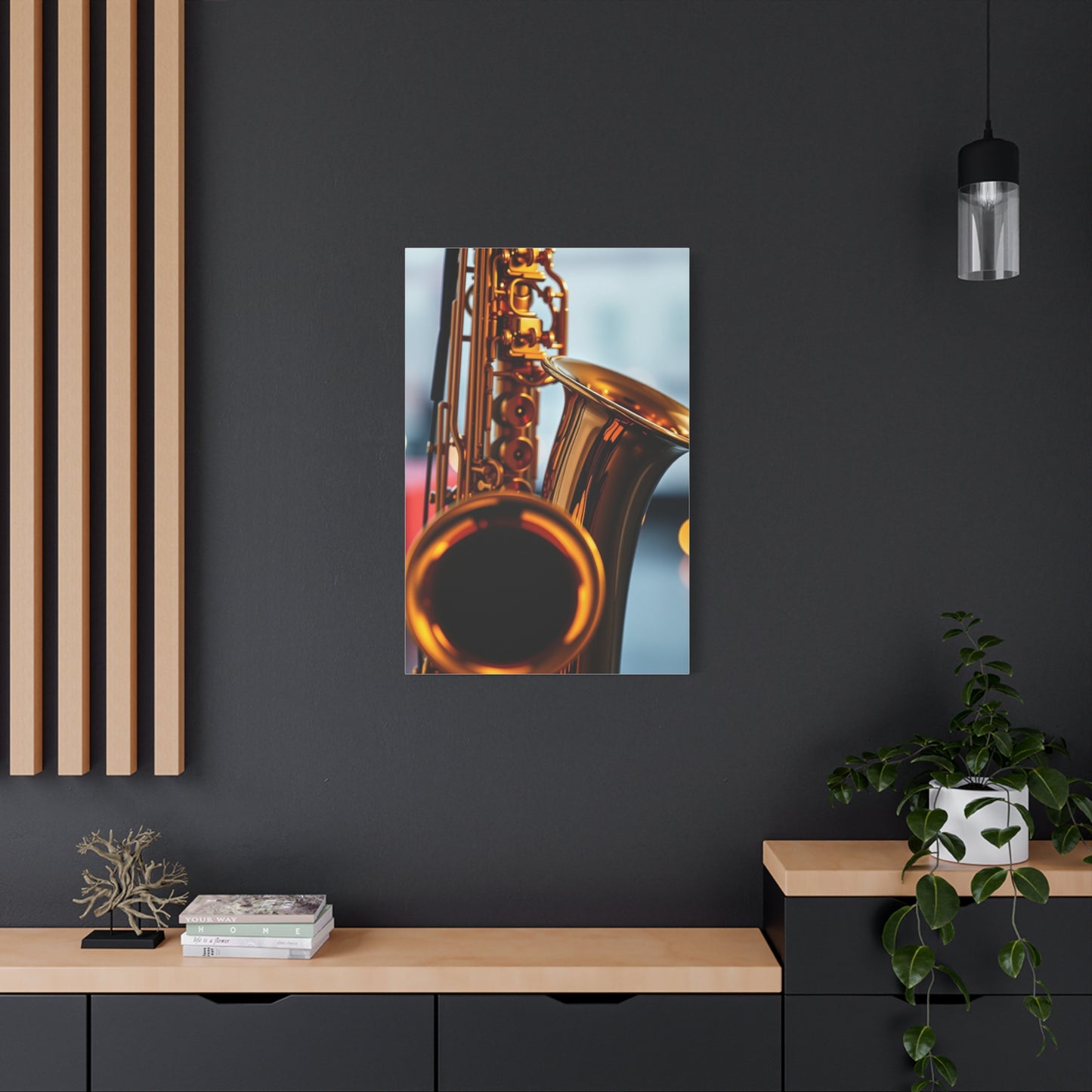 Saxophone Art Supreme Gallery Wall Art & Canvas Print