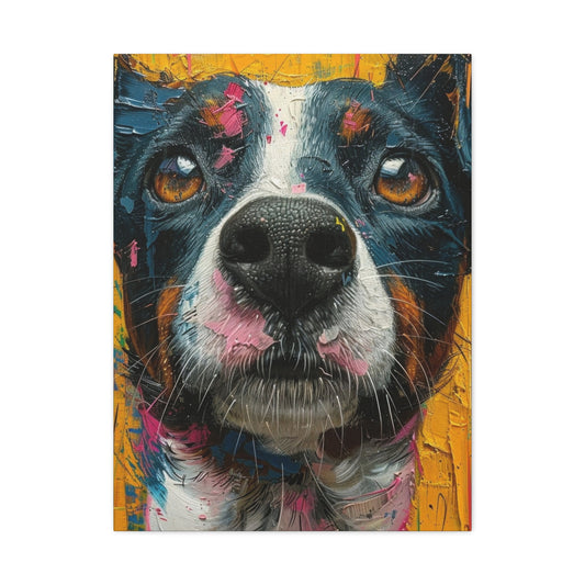 Dog Face Closeup Wall Art & Canvas Prints