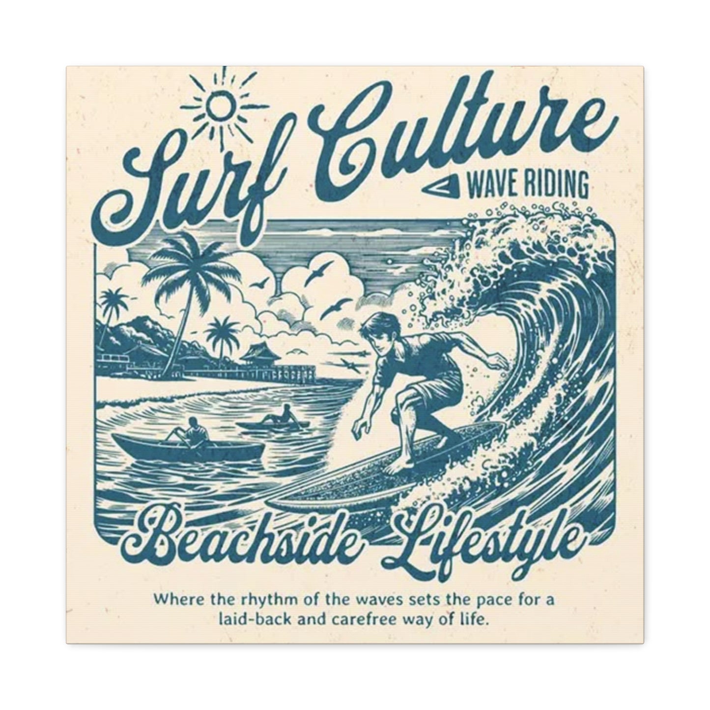 Surf Culture Poster Wall Art & Canvas Prints