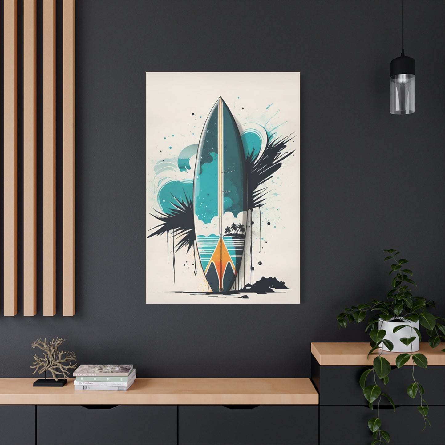 Surf Board Poster Wall Art & Canvas Prints