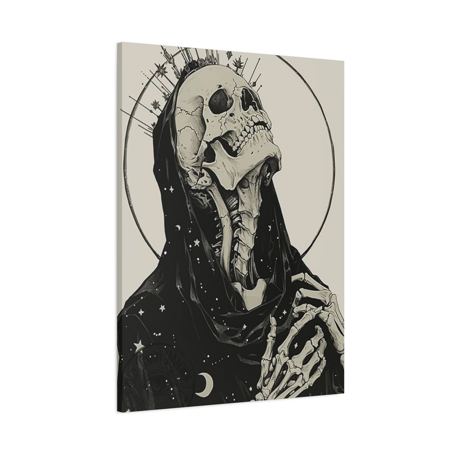 Covered Skeleton Cloth Poster Wall Art & Canvas Prints