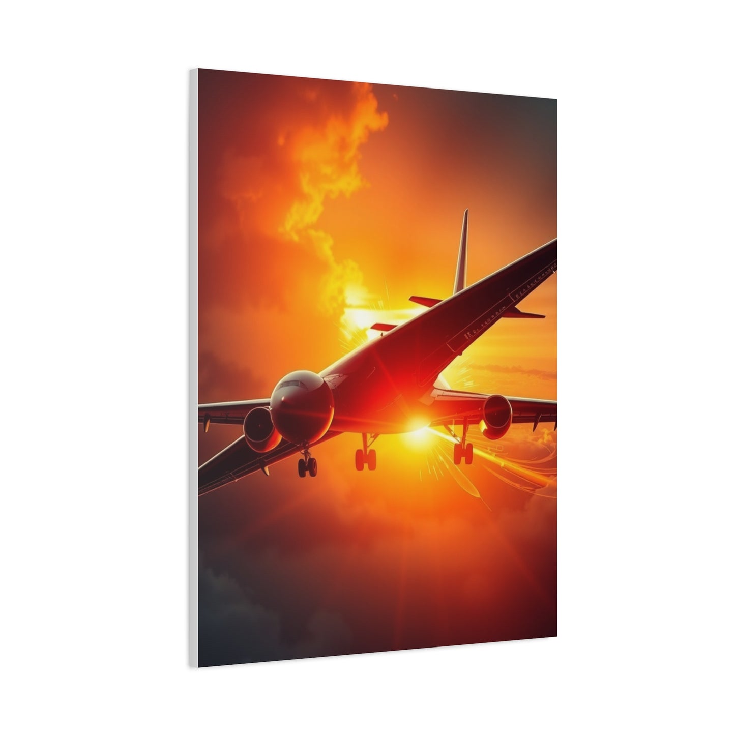 Vision Airplane Art Art Wall Art & Canvas Print