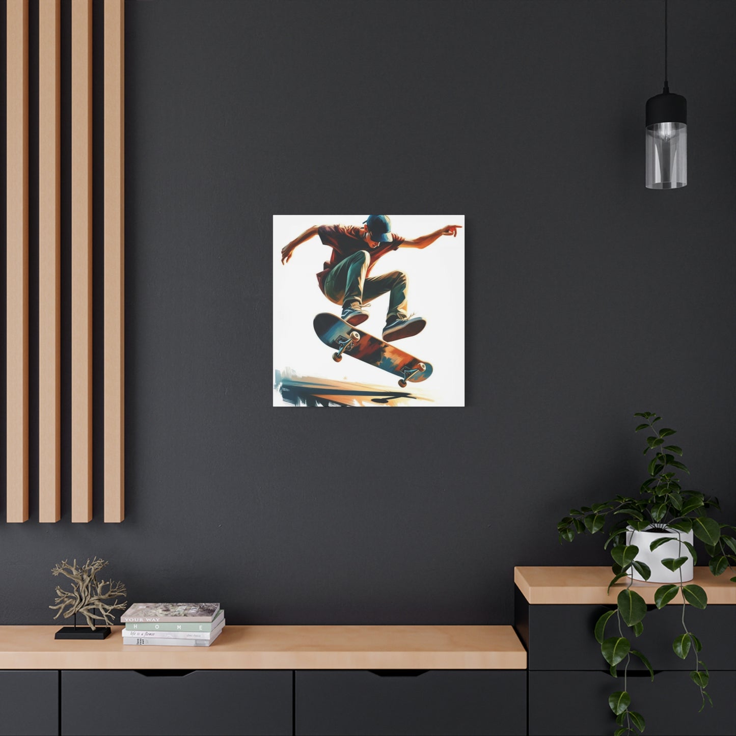 Skateboard Graffiti Wall Art & Canvas Prints