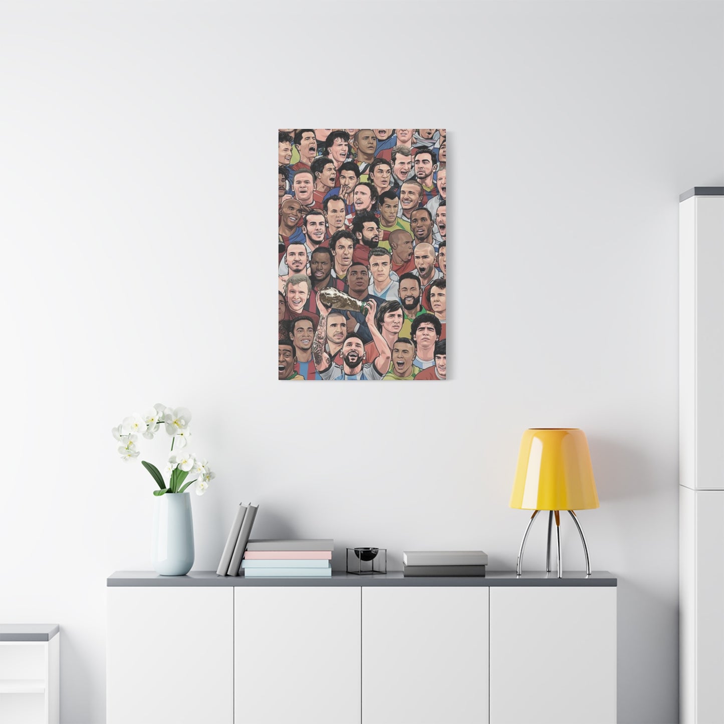 Faces Of Football Wall Art & Canvas Prints